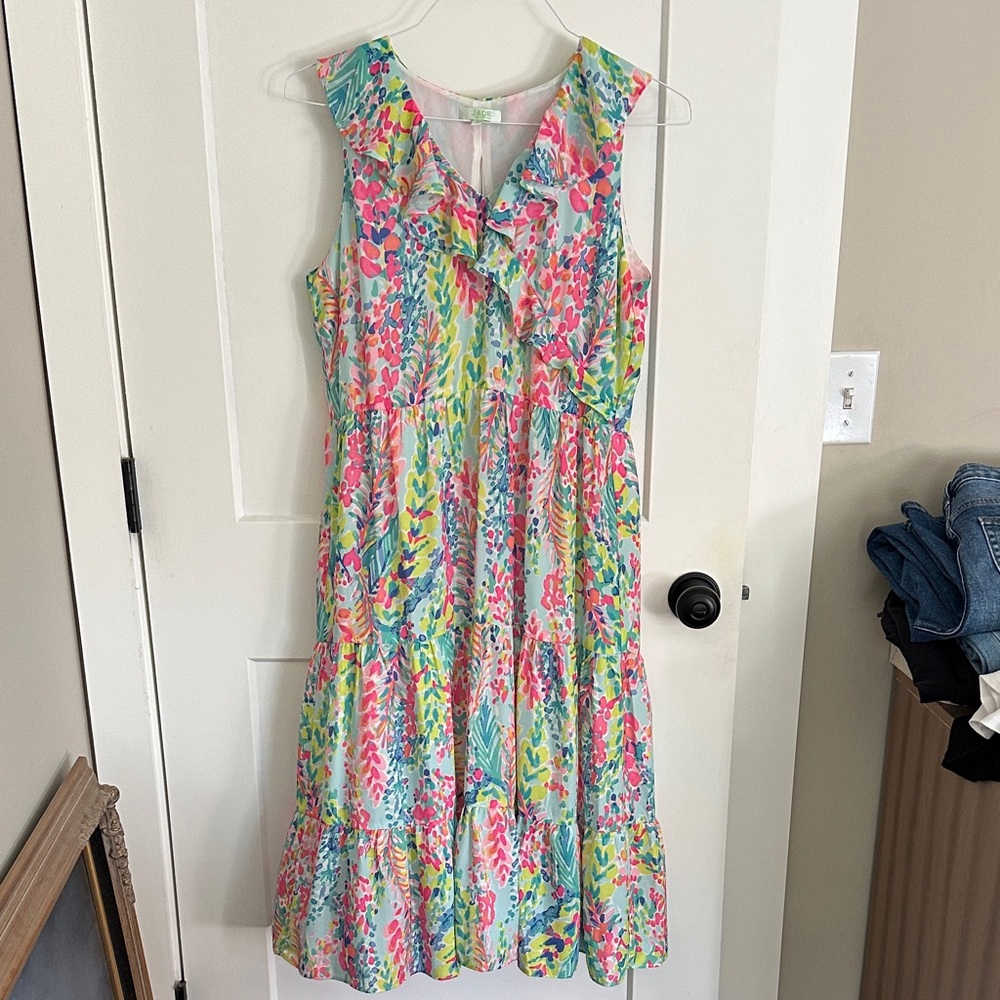 Jade Multicolor Floral Dress